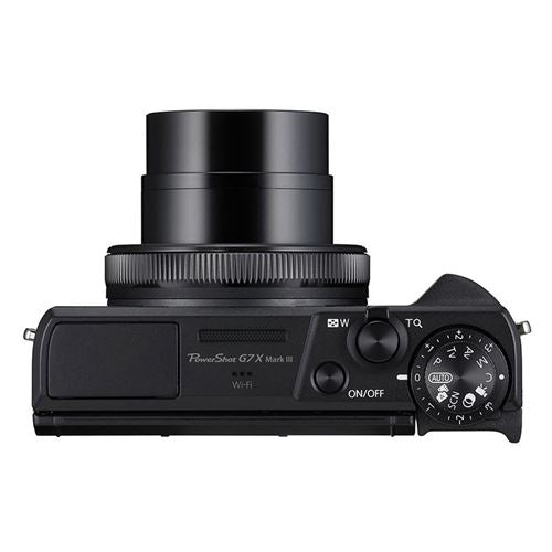 Canon PowerShot G7X Mark III Noir - Compact Premium pour Photo et Vidéo 4K