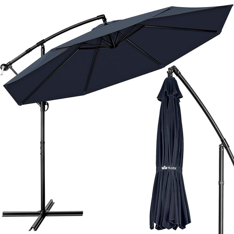 Parasol Déporté – Une Ombre Parfaite avec Style et Praticité