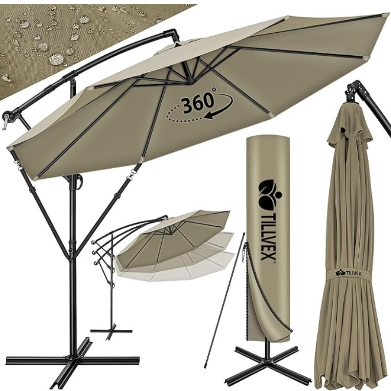 Parasol Déporté – Une Ombre Parfaite avec Style et Praticité