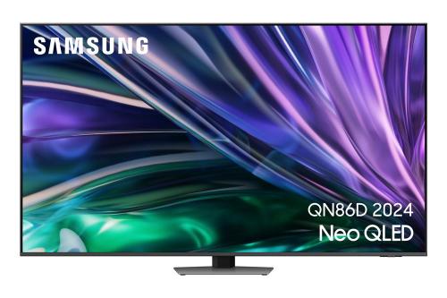 Samsung TQ75QN86D - Téléviseur Neo QLED 4K UHD 190 cm (75") 2024 - Mini LED Smart TV - Finition Argent Carbone