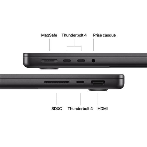 MacBook Pro 14 SSD de 1 To avec 24 Go de RAM