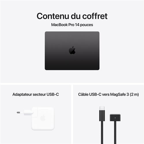 MacBook Pro 14 SSD de 1 To avec 24 Go de RAM