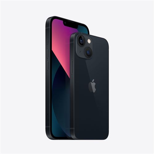 Apple iPhone 13 - 6,1" 5G - 128 Go - Double SIM - Noir Minuit