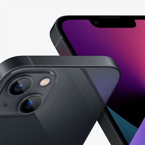 Apple iPhone 13 - 6,1" 5G - 128 Go - Double SIM - Noir Minuit