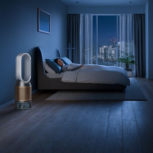 Dyson Humidify+Cool Formaldehyde PH04 - Purificateur d'Air, Humidificateur et Ventilateur 3-en-1 - Blanc et Or