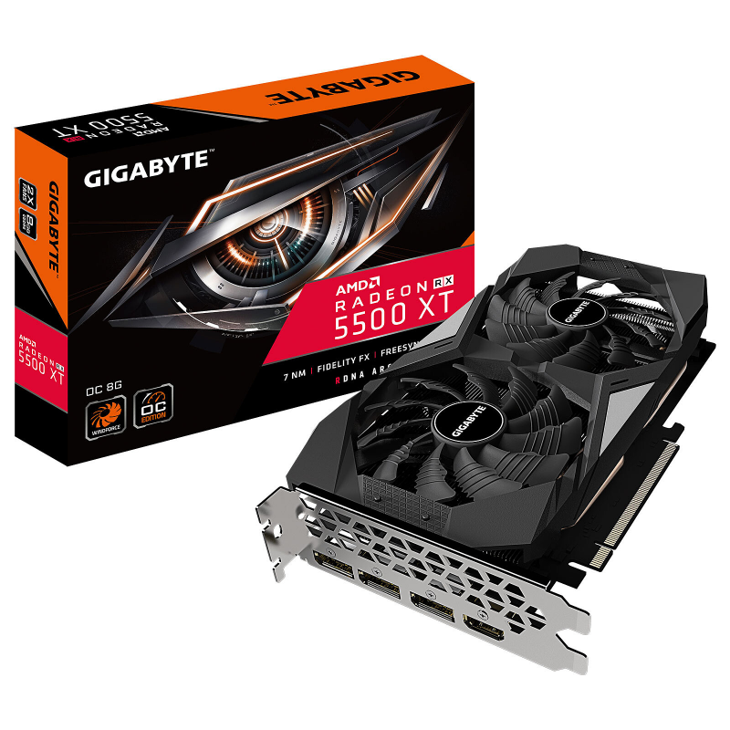 AMD Radeon RX 5500 XT – Carte Graphique Gaming 1080p Performante